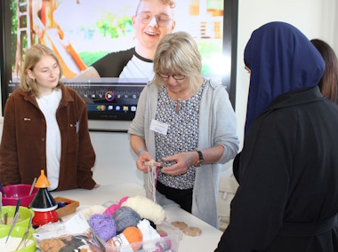 Berufsbildungsmesse 2025 an der Johann-Textor-Schule