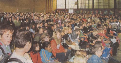 174 neue Schüler wurden in der Johann-Textor-Schule begrüßt
